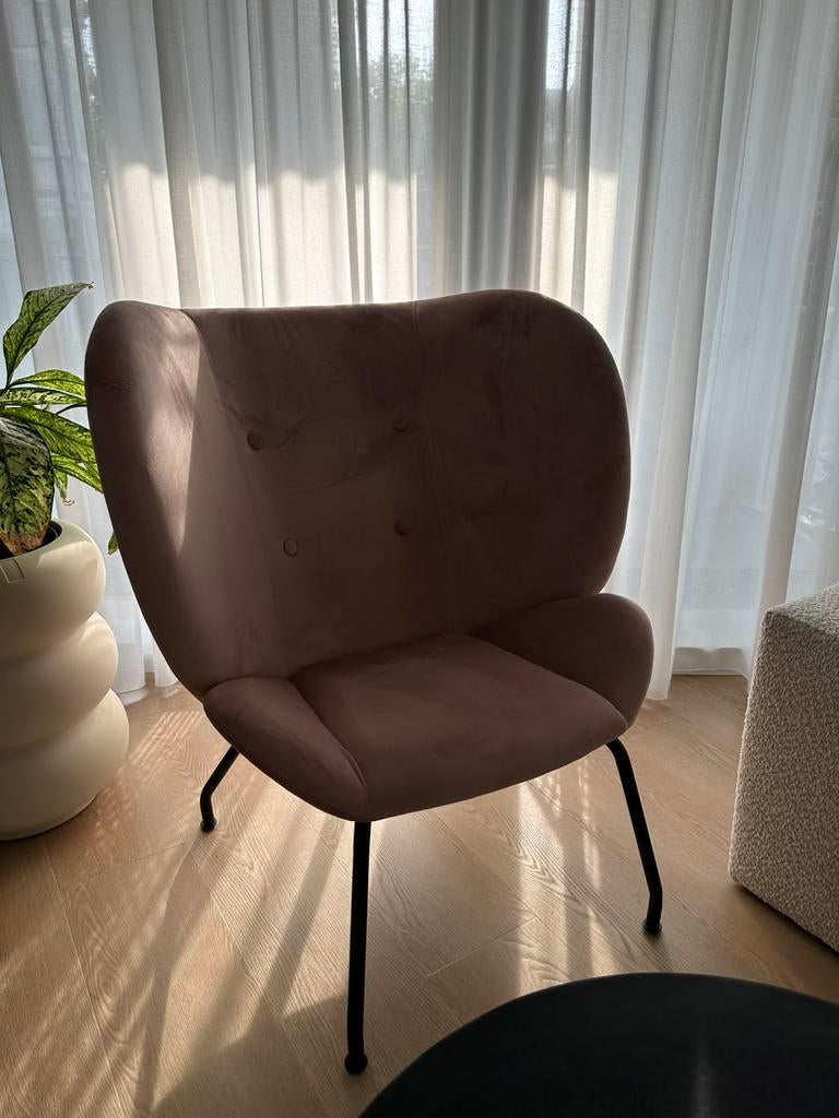 Fauteuil Kave Home, Ophalen, 75 tot 100 cm, Zo goed als nieuw, Stof