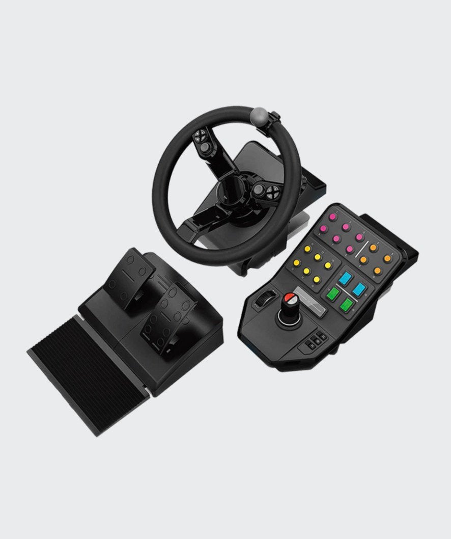 Logitech Farming simulator stuur en pedalen, Ophalen, Zo goed als nieuw