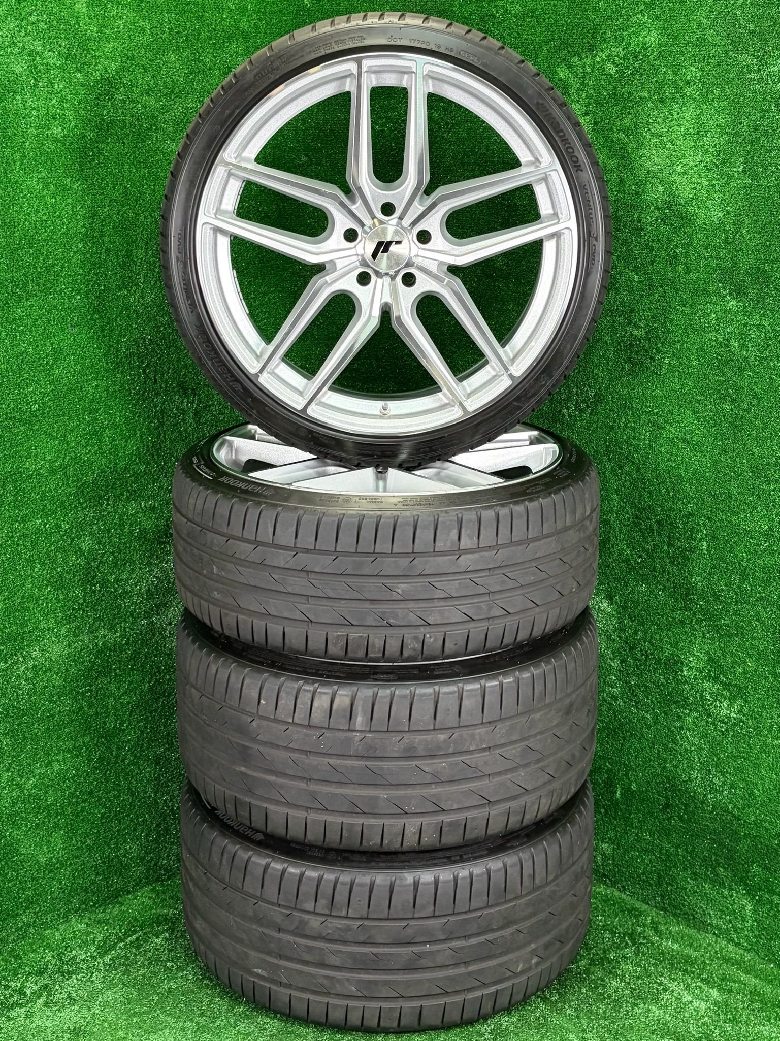 20 inch Japan Racing JR-25 velgen met banden 3-serie G20 G21, Gebruikt, 255 mm, -, -
