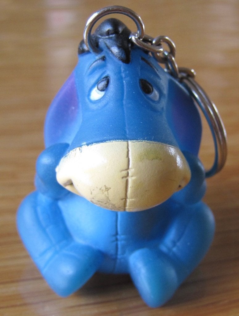 sleutelhanger met ioor, Ophalen of Verzenden, Zo goed als nieuw, Knuffel of Figuurtje