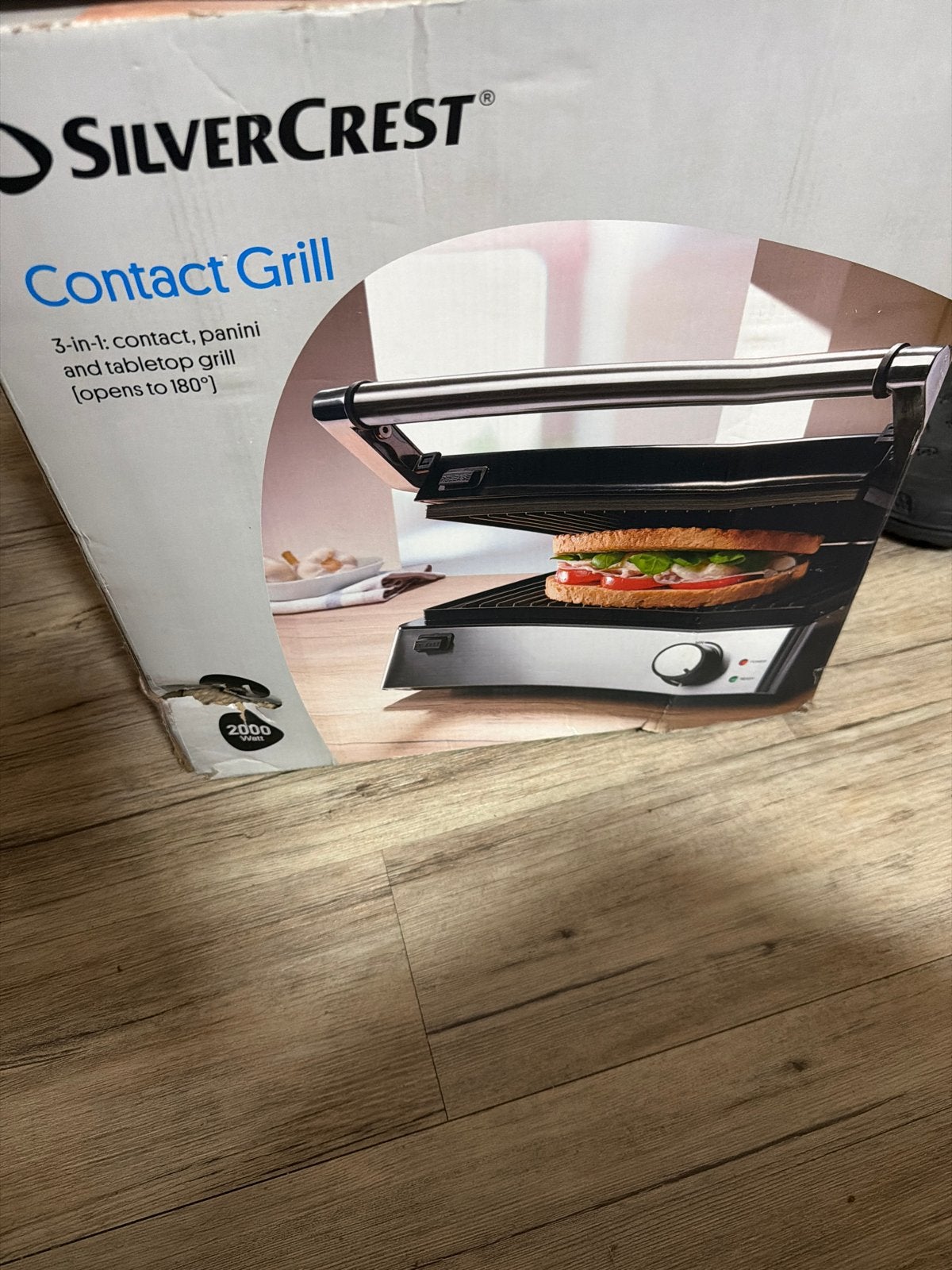 SilverCrest 3-in-1 Contact Grill  nieuw, Ophalen of Verzenden, Nieuw