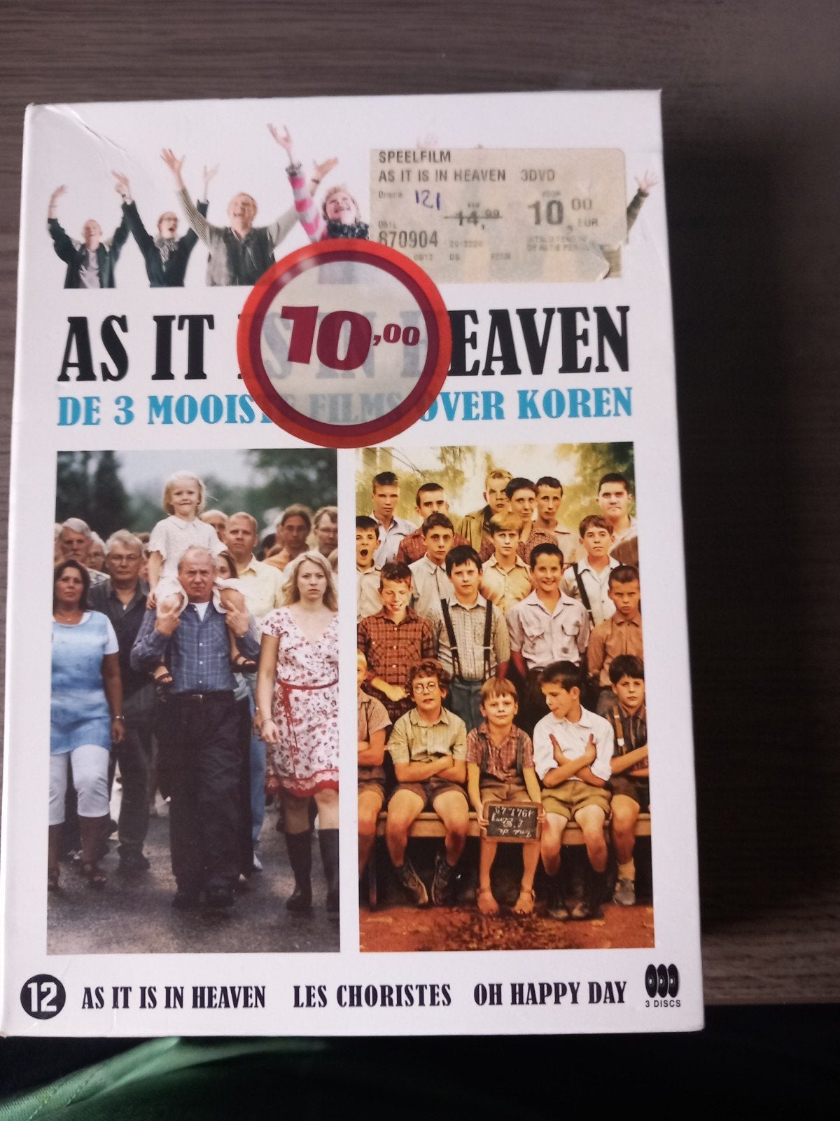 Winnetou 3 & As It Is In Heaven DVD Boxset, Vanaf 12 jaar, Ophalen of Verzenden, Gebruikt, Boxset