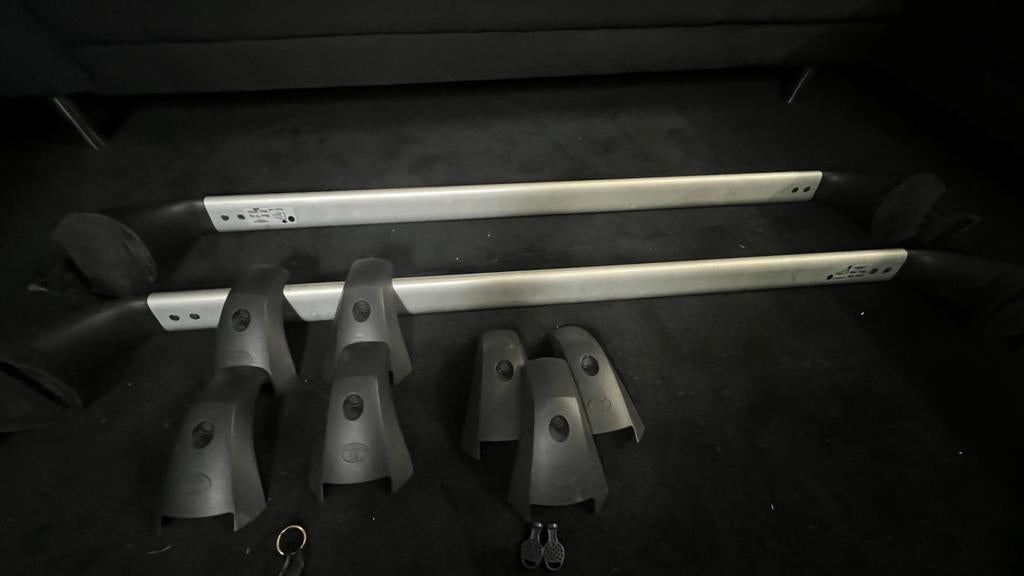 Toyota Corolla Verso dakdragers, Auto diversen, Dakdragers, Ophalen of Verzenden, Gebruikt