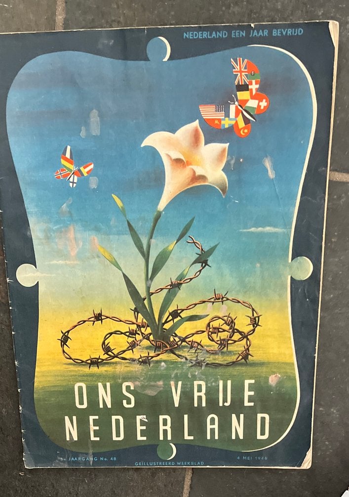 Ons Vrije Nederland  jaargang 48 weekblad mei 1946, Ophalen of Verzenden, Gelezen, Overige typen