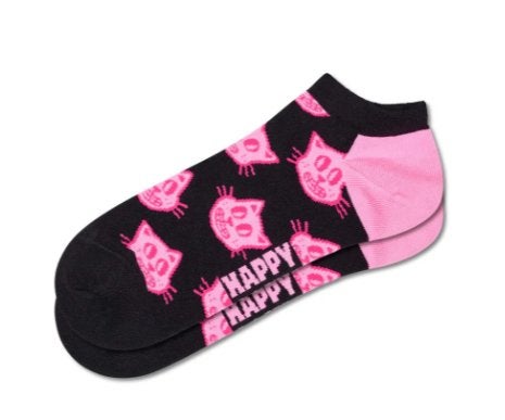 Happy Socks - Cat Low Sock maat 41-46, Overige kleuren, Ophalen of Verzenden, Happy Socks, Nieuw