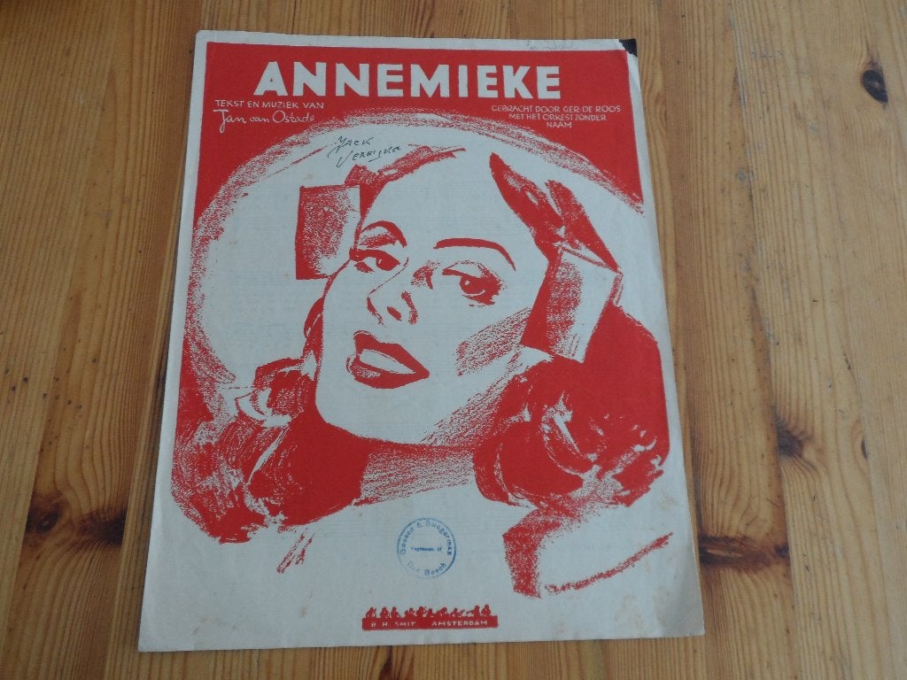 Annemieke - jan van ostade, Zang, Gebruikt, Ophalen of Verzenden, Artiest of Componist