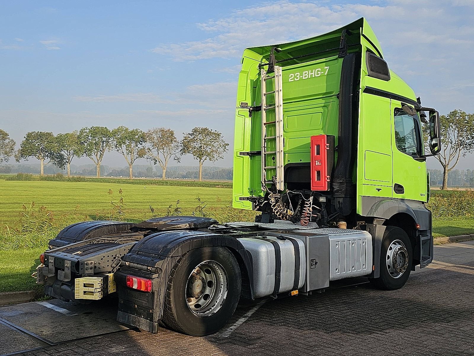 MERCEDES-BENZ ACTROS 1843 Streamspace Euro6 2xTank Spoilers, Automaat, Euro 6, 428 pk, Bedrijf