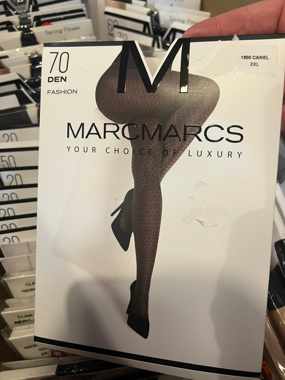 MarcMarcs panty fashion XXL  NIEUW!! Nu €7,50, Kleding | Dames, Leggings, Maillots en Panty's, Ophalen of Verzenden, Nieuw, Panty