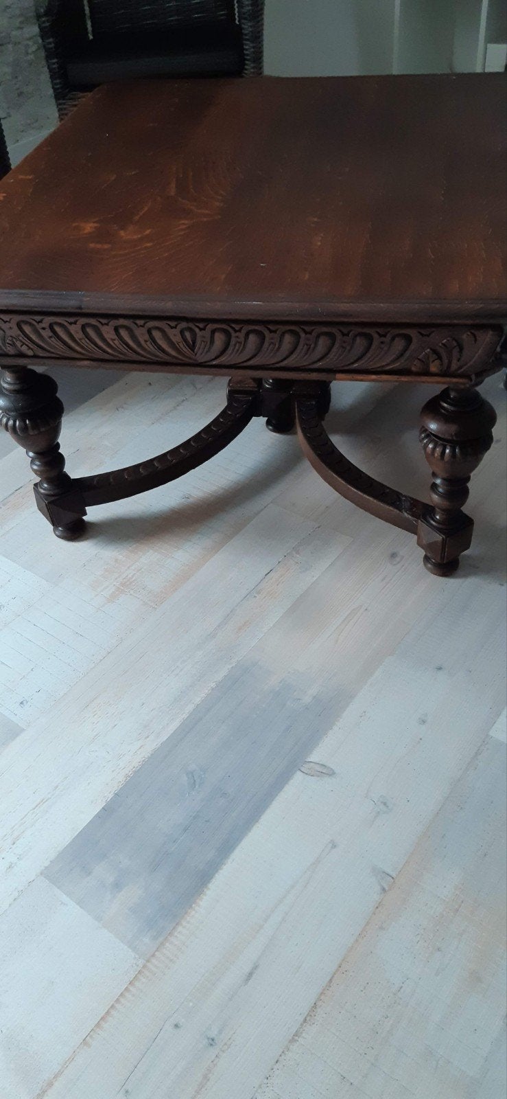 GRATIS!!! Antieke salontafel.Liever vandaag dan morgen!!, Ophalen