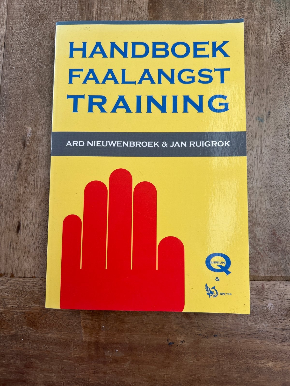 Handboek Faalangst Training - Ard Nieuwenbroek & Jan Ruigrok, Ophalen of Verzenden, Gelezen
