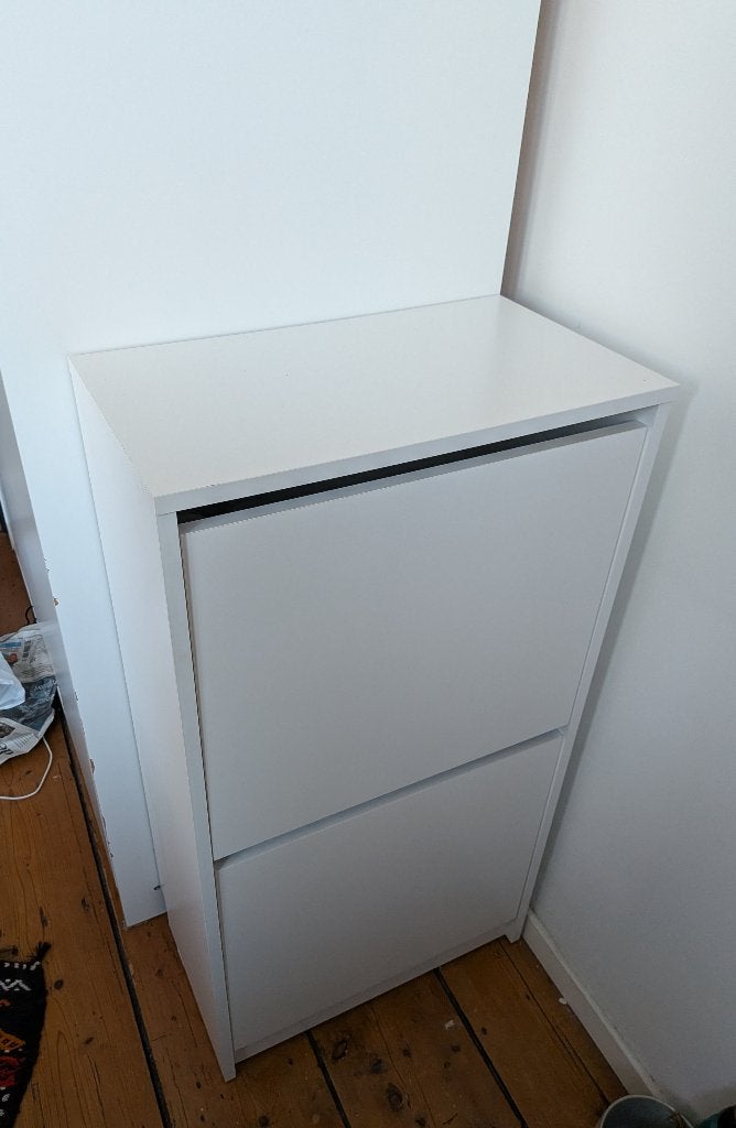 Schoenenkast ikea wit, Huis en Inrichting, Ophalen, Zo goed als nieuw