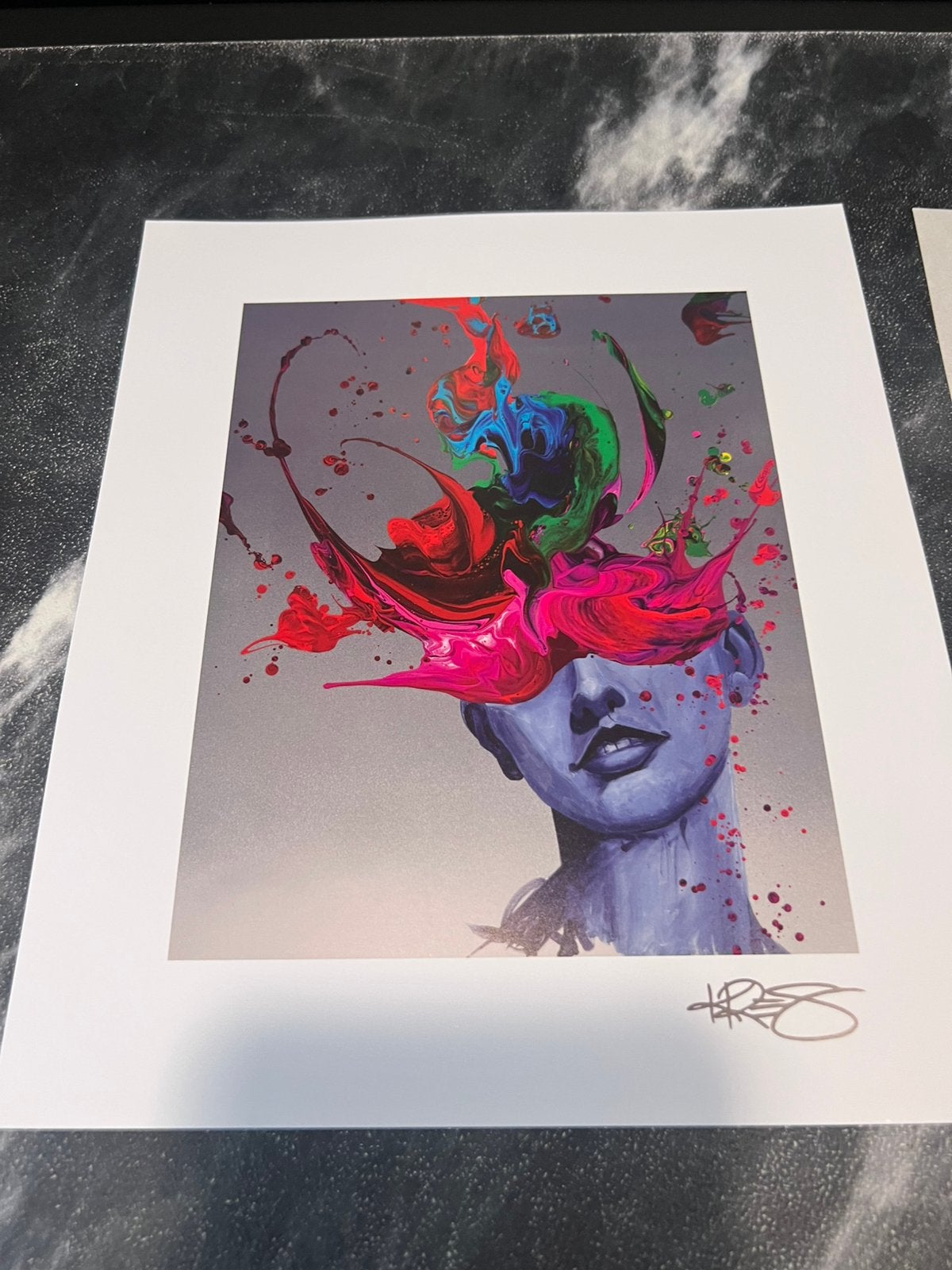 Lithograph Kre8 Clearity, Ophalen of Verzenden