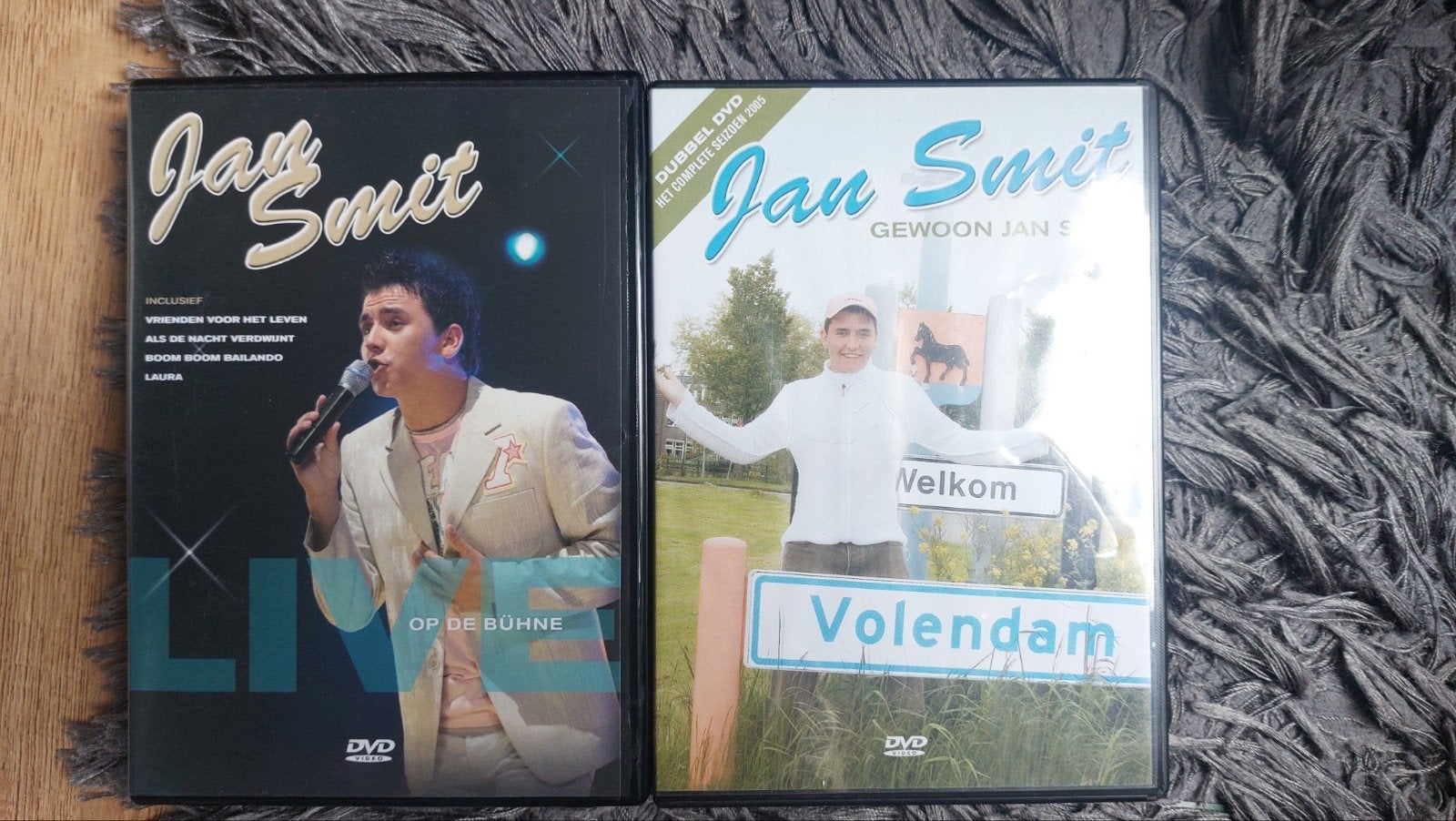 2 Jan Smit DVD's: Live op de Bühne & Gewoon Jan Smit, Muziek, Gebruikt, Alle leeftijden, Nederlands