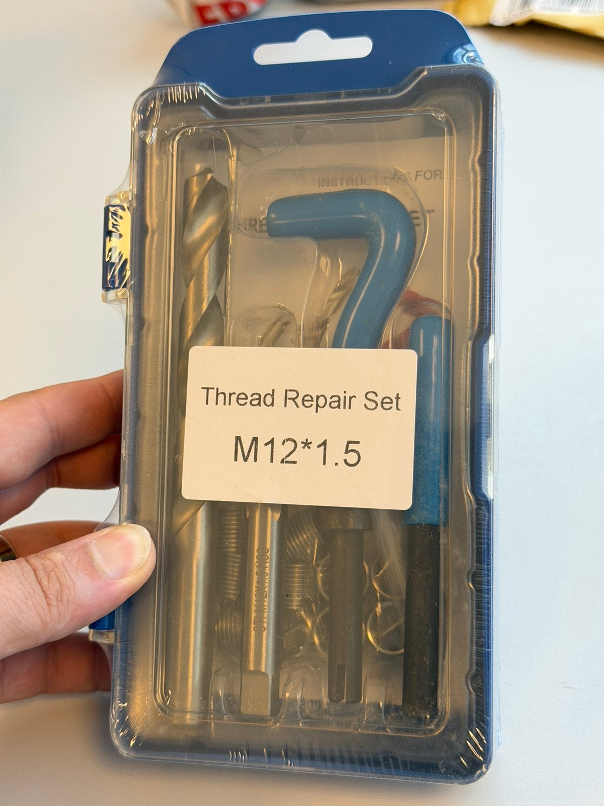 M12 x 1.5 Schroefdraad Reparatieset Helicoil Nieuw reparatie, Auto diversen, Autogereedschap, Nieuw, Ophalen of Verzenden, H, H