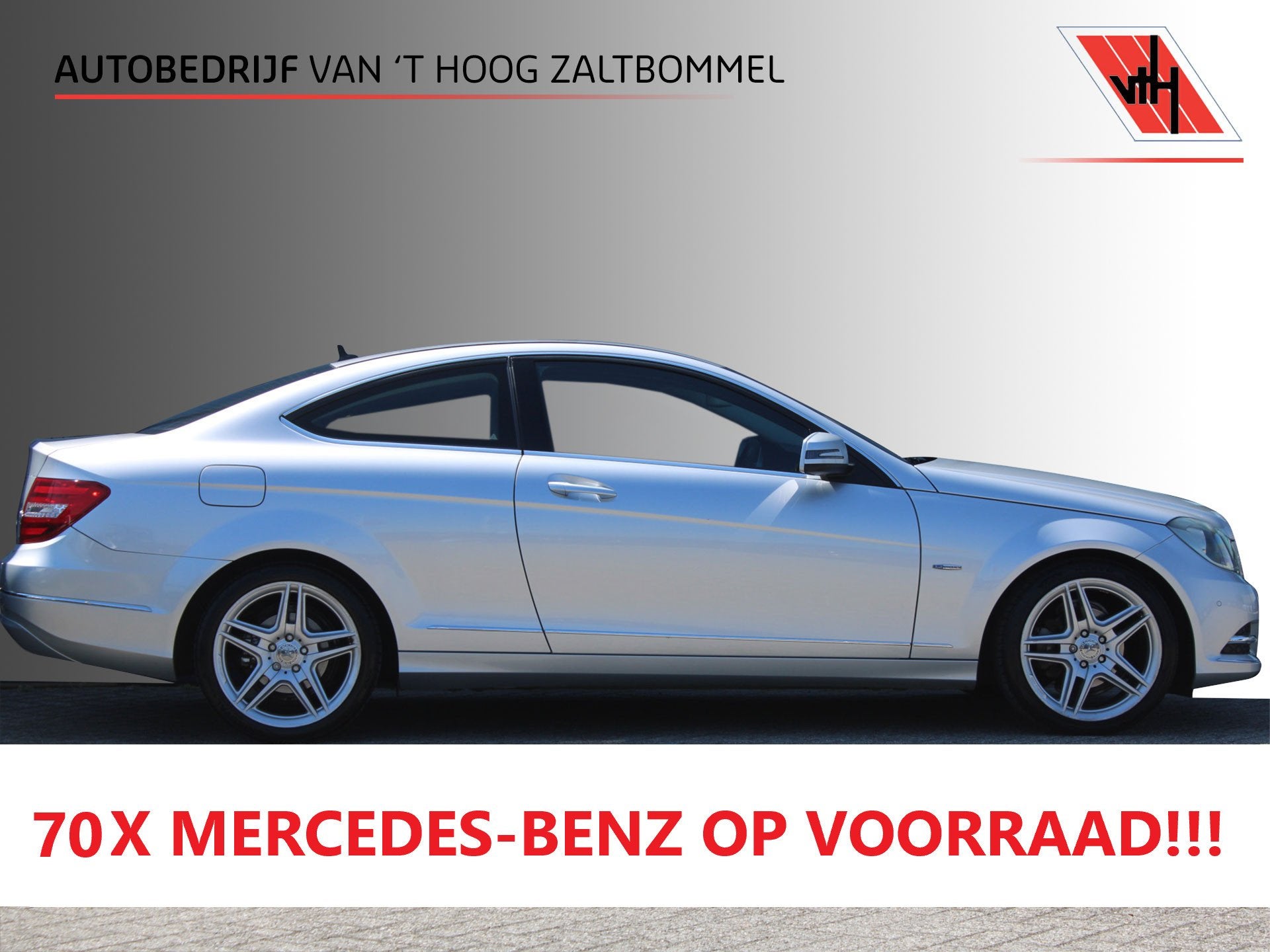Mercedes-Benz C-Klasse Coupé 180 AUT7 Ambition NAVI 18'' <<, Auto's, Mercedes-Benz, Automaat, Euro 5, Zwart, 4 stoelen