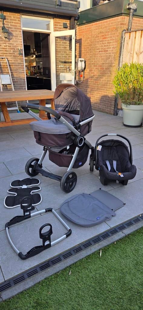 kinder/wandelwagen met toebehoren, Ophalen of Verzenden, Gebruikt, Overige merken