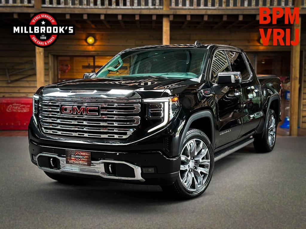 GMC Sierra Denali 6.2L V8, BPM VRIJ, Adaptieve cruise contro, 8 cilinders, 4 stoelen, Leder, Bedrijf