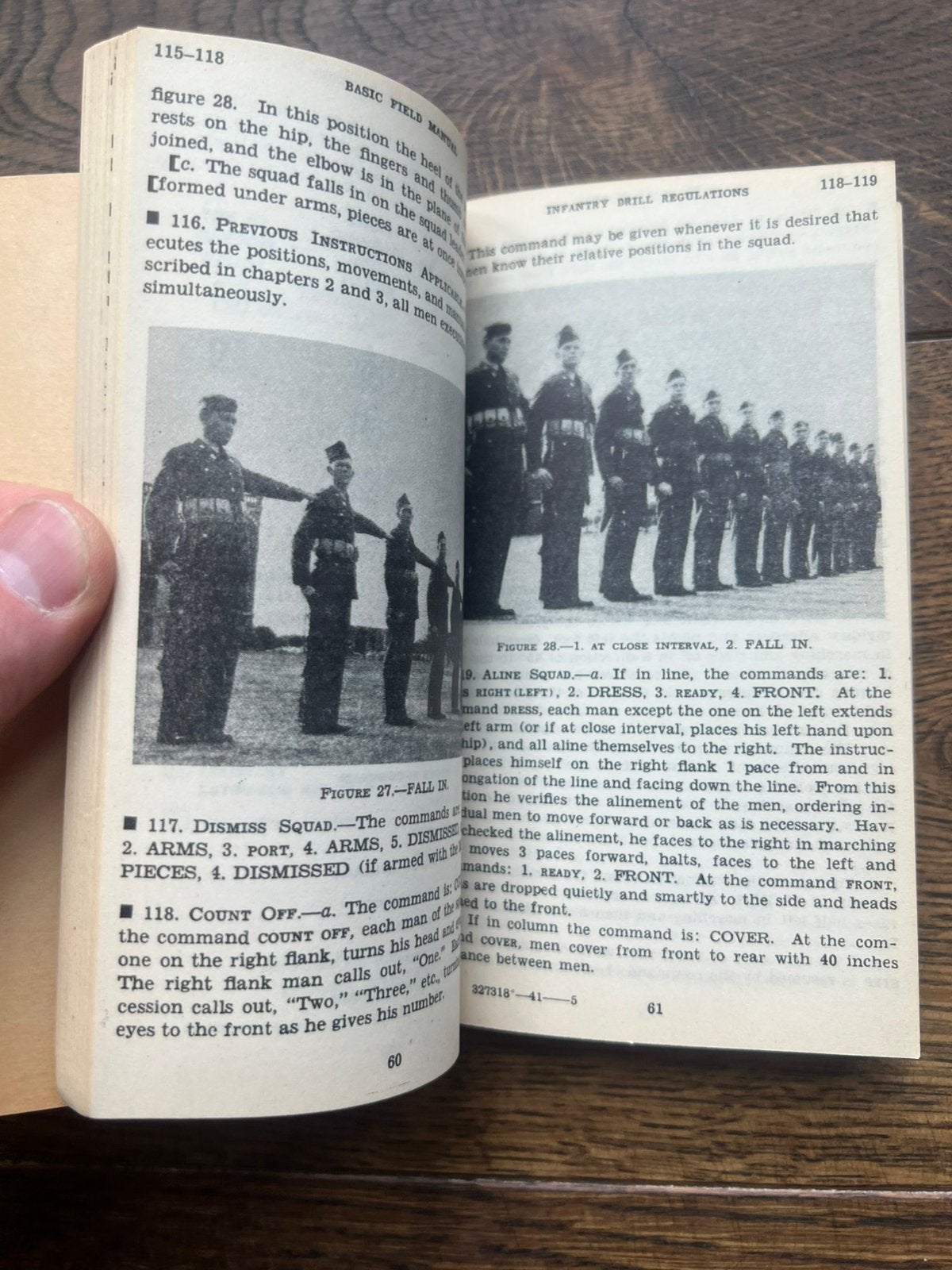 WO2 Amerikaans training voorschrift geweer parade m1 garand, Verzamelen, Amerika, Verzenden, Boek of Tijdschrift