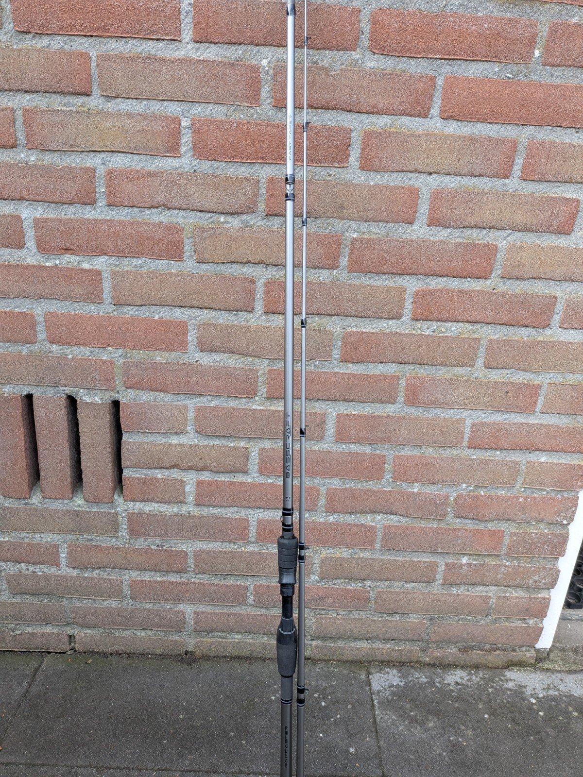 mustad basscraft baitcasterhengel zgan, Ophalen, Zo goed als nieuw, Werphengel