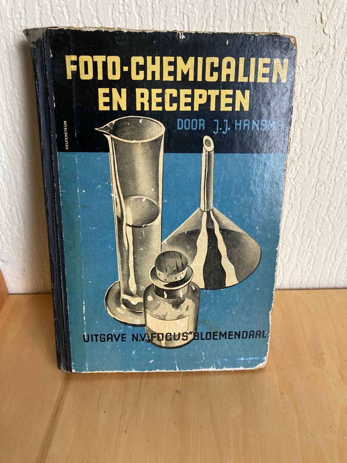 Foto-chemicaliën en recepten - J.J. Hansma (1947), Ophalen of Verzenden, Gelezen, Techniek