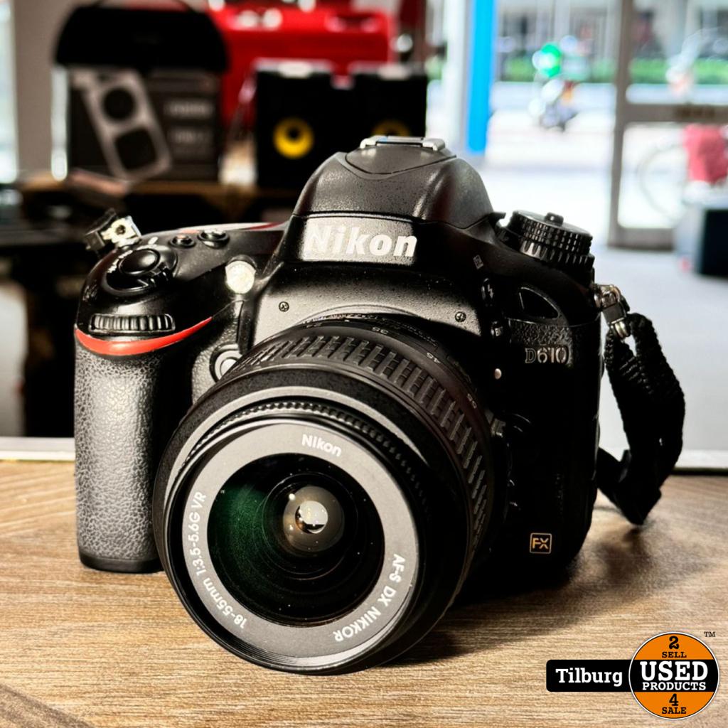 Nikon D610 + 18-55MM Lens | Nette staat met garantie, Audio, Tv en Foto, Fotocamera's Digitaal, Flex Ltd., Zo goed als nieuw, https://flex.com/contact-us
