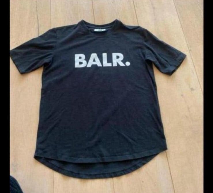 Balr. Shirt L, Ophalen of Verzenden, Zo goed als nieuw, Maat 52/54 (L), Zwart