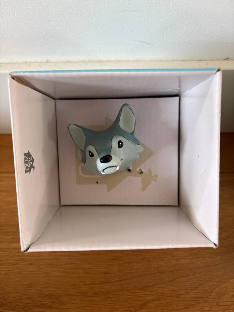 Wandhaak Wolf - The Zoo Bosdier Decoratie, Overige stijlen, Nieuw, Kunststof, Ophalen of Verzenden