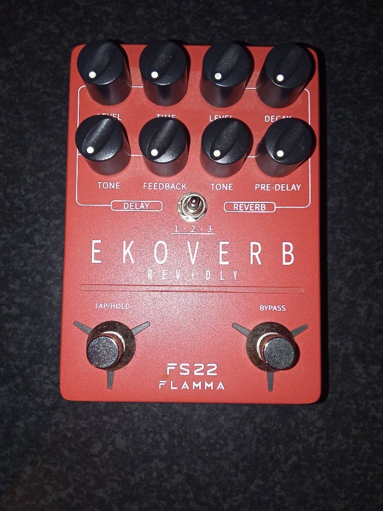 flamma ekoverb (Stereo delay & Reverb), Ophalen of Verzenden, Zo goed als nieuw, Delay of Echo