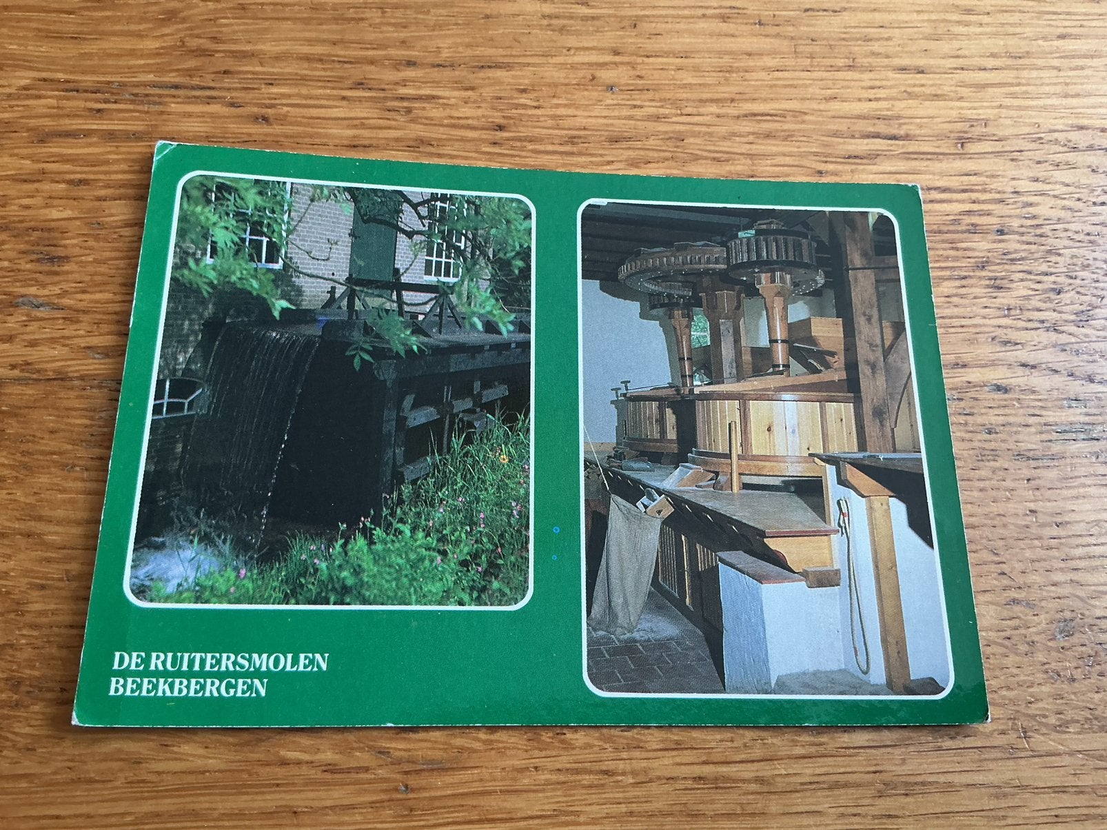 V295 Beekbergen watermolen, Ophalen of Verzenden, 1940 tot 1960, Gelderland