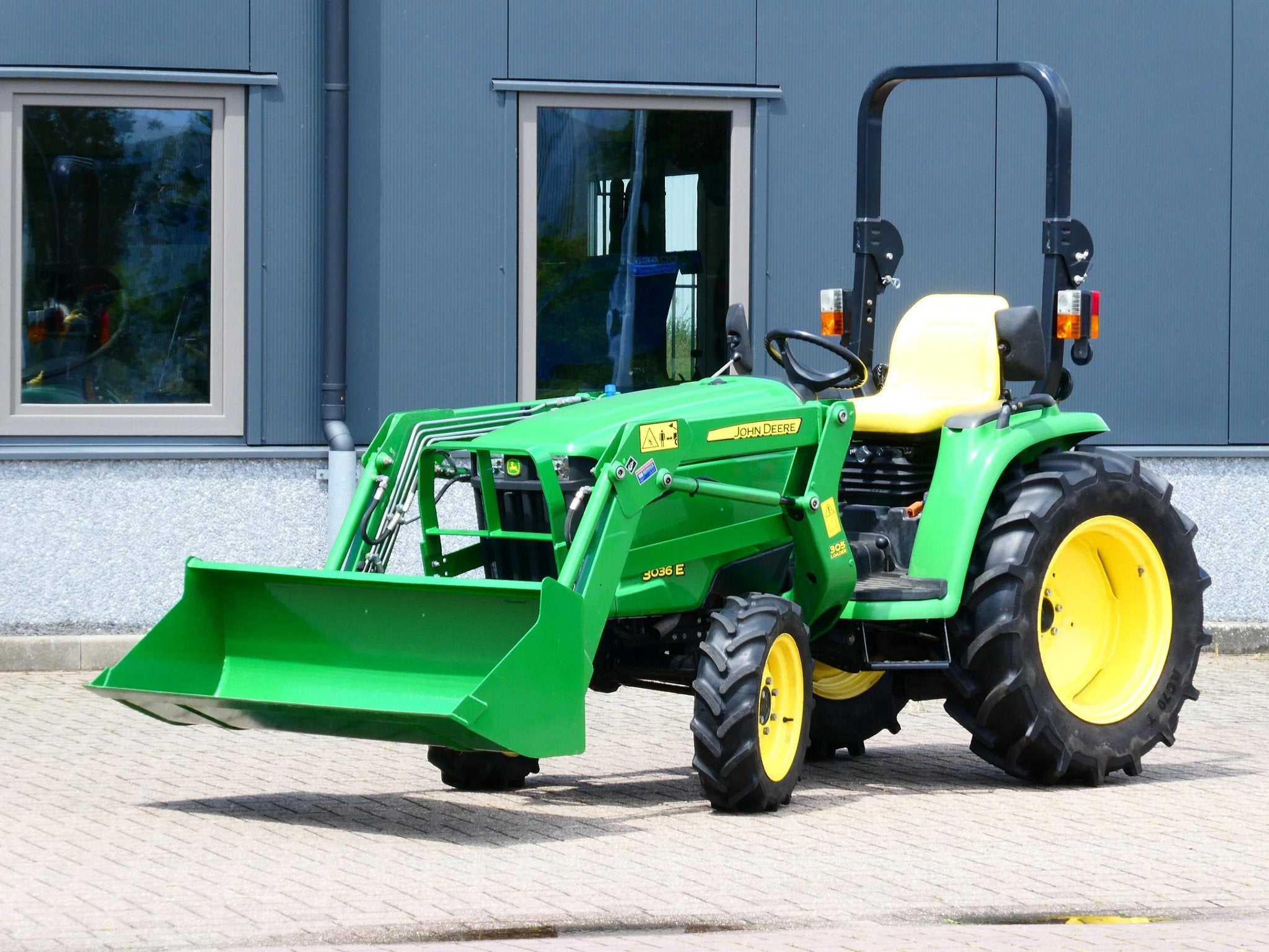 John Deere 3036E 4wd HST / 00987 Draaiuren / Voorlader, Zakelijke goederen, Agrarisch | Tractoren, John Deere, Gebruikt, De Maalstroom 3
8255 RN  Swifterbant