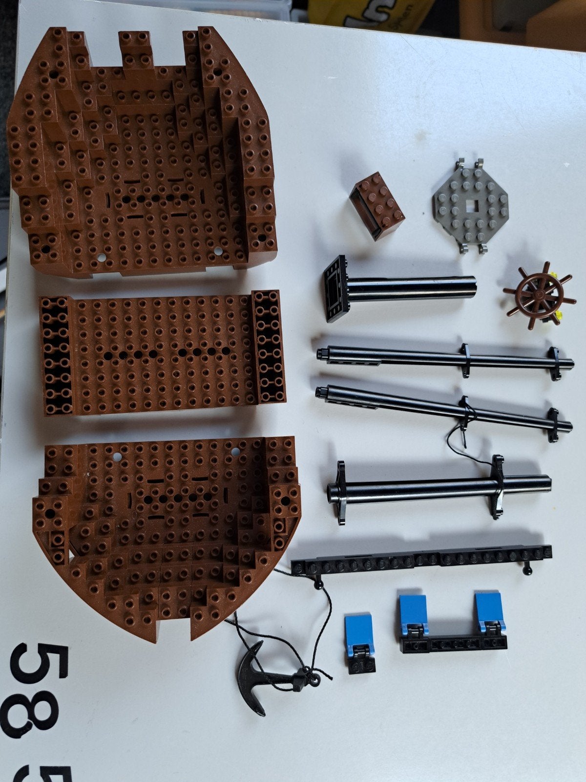 Lego   vintage schip onderdelen, Ophalen of Verzenden, Zo goed als nieuw