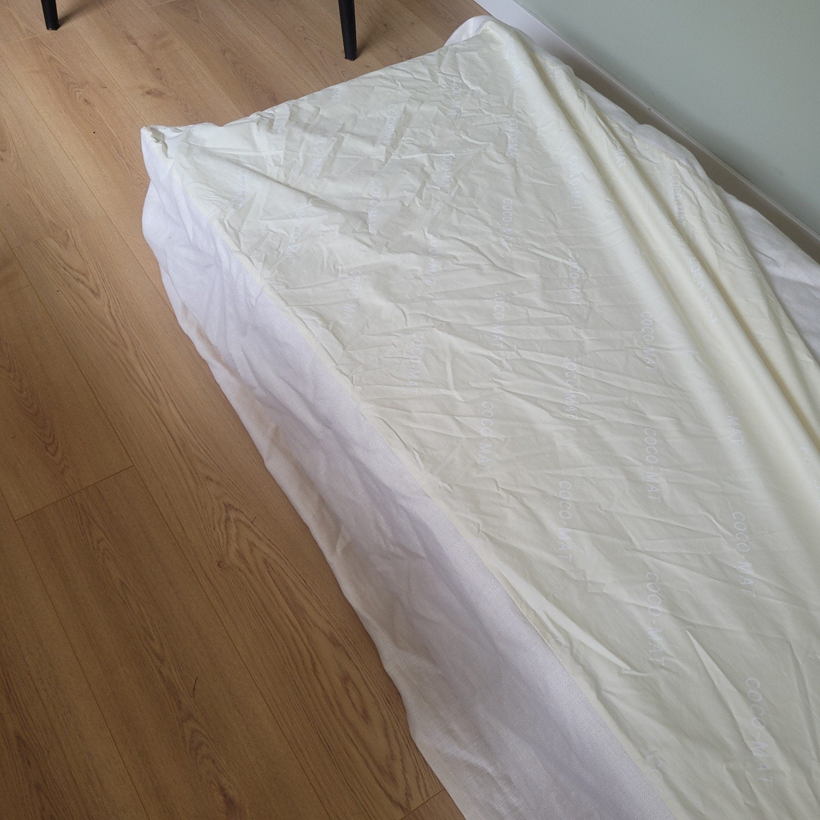 COCO-MAT bedrok 80x200 - Natuurlijke materialen, Overige materialen, Eenpersoons, Beige, Ophalen of Verzenden
