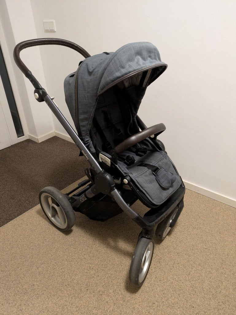 Mutsy Evo 2-in-1 kinderwagen, Ophalen, Gebruikt, Duowagen, Combiwagen