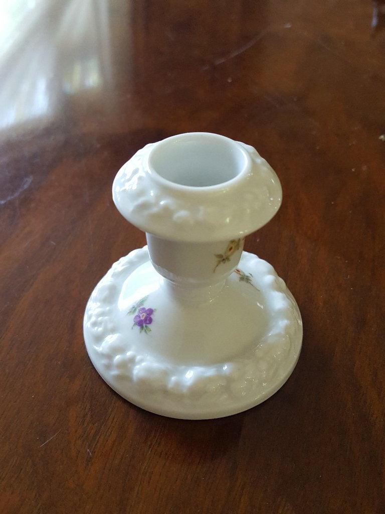 Antieke Rosenthal Maria Porseleinen Kandelaar, Antiek en Kunst, Ophalen of Verzenden, Keramiek of Aardewerk
