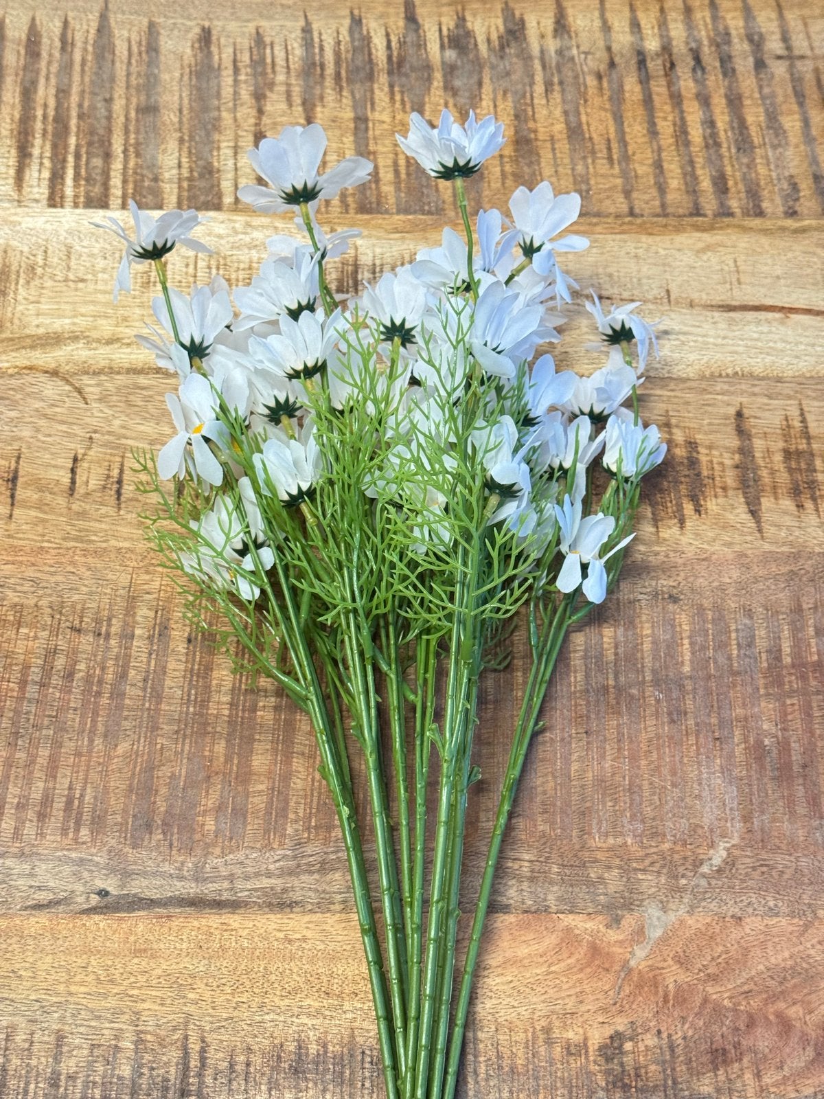 Bosje kunstbloemen margrieten wit, Huis en Inrichting, Binnen, Kunstbloem, Nieuw, Textiel