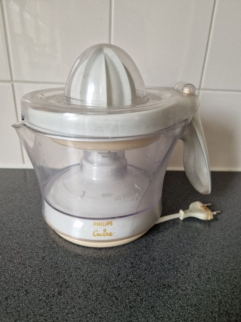 Philips Cucina Citruspers - Elektrisch, Witgoed en Apparatuur, Juicers, Ophalen of Verzenden, Zo goed als nieuw, Elektrisch, Citruspers