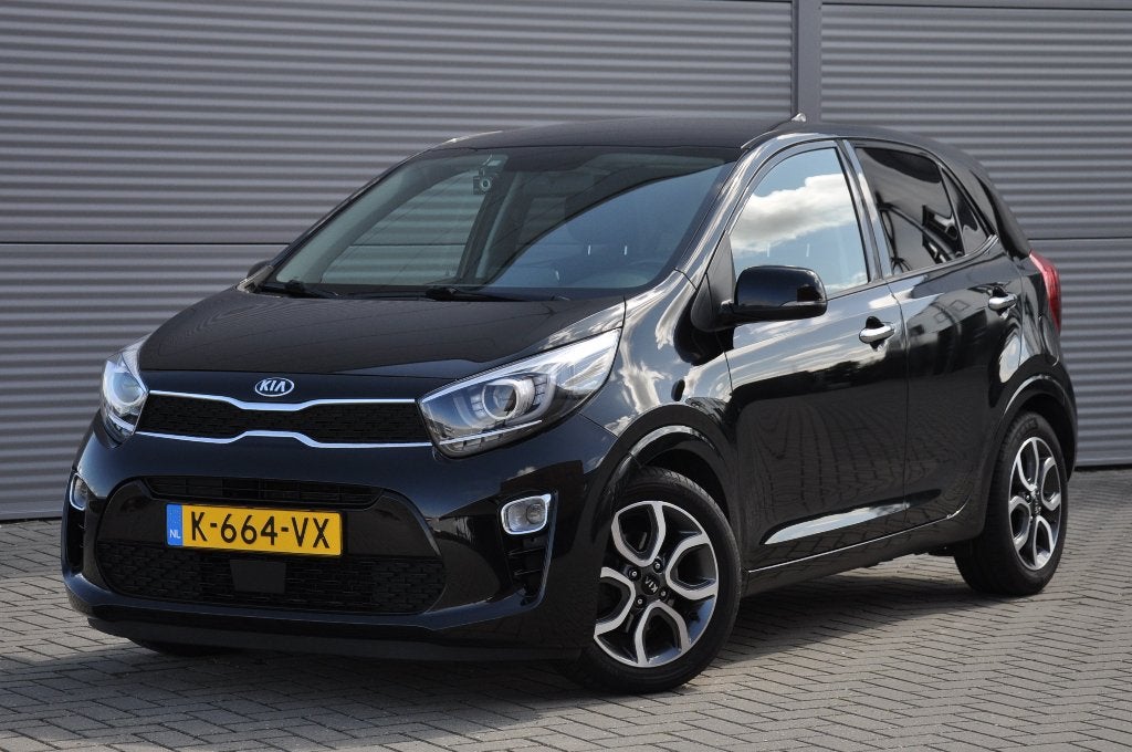 Kia Picanto 1.0 DynamicPlusLine Carplay|Camera|Keyless|ECC, Voorwielaandrijving, Stof, 31 €/maand, 4 stoelen