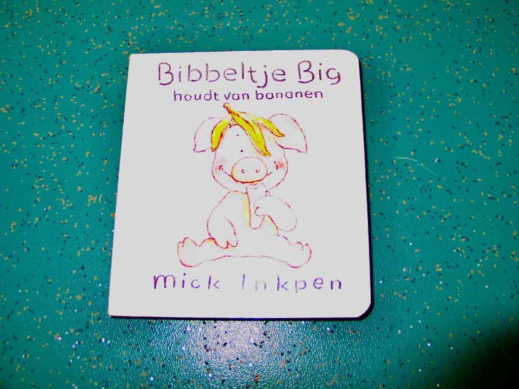 Bibbeltje big houdt van bananen, Ophalen of Verzenden, Zo goed als nieuw, Mick Inkpen, Fictie algemeen