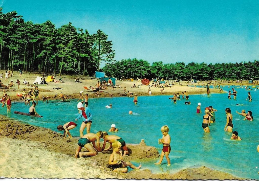 Nunspeet- -Zandenplas., Ophalen of Verzenden, 1960 tot 1980, Gelopen, Gelderland