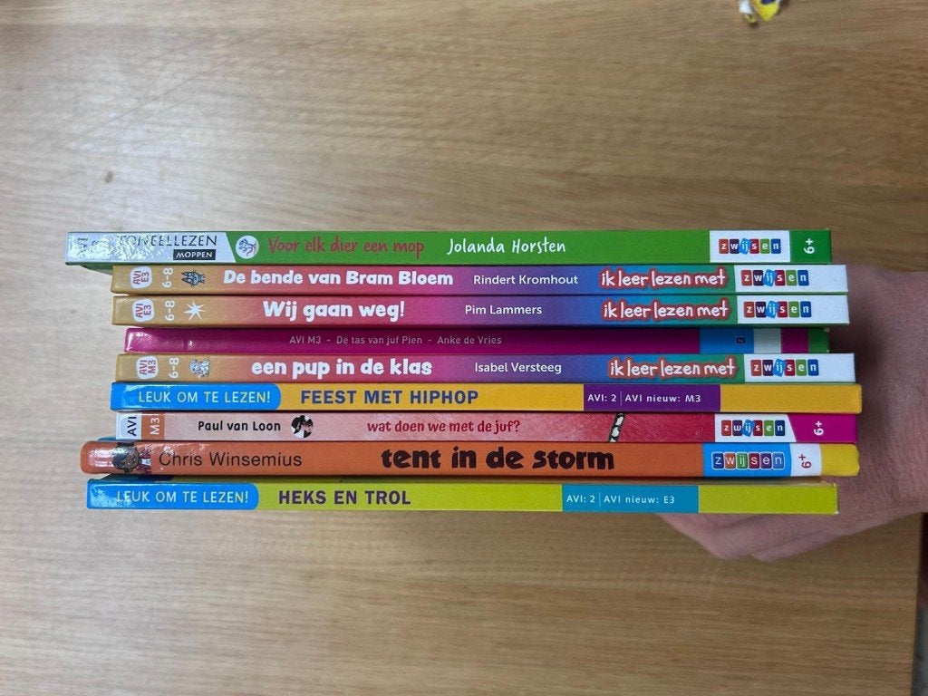 9 E3 / M3 leesboeken, Boeken, Ophalen of Verzenden, Zo goed als nieuw, Fictie algemeen