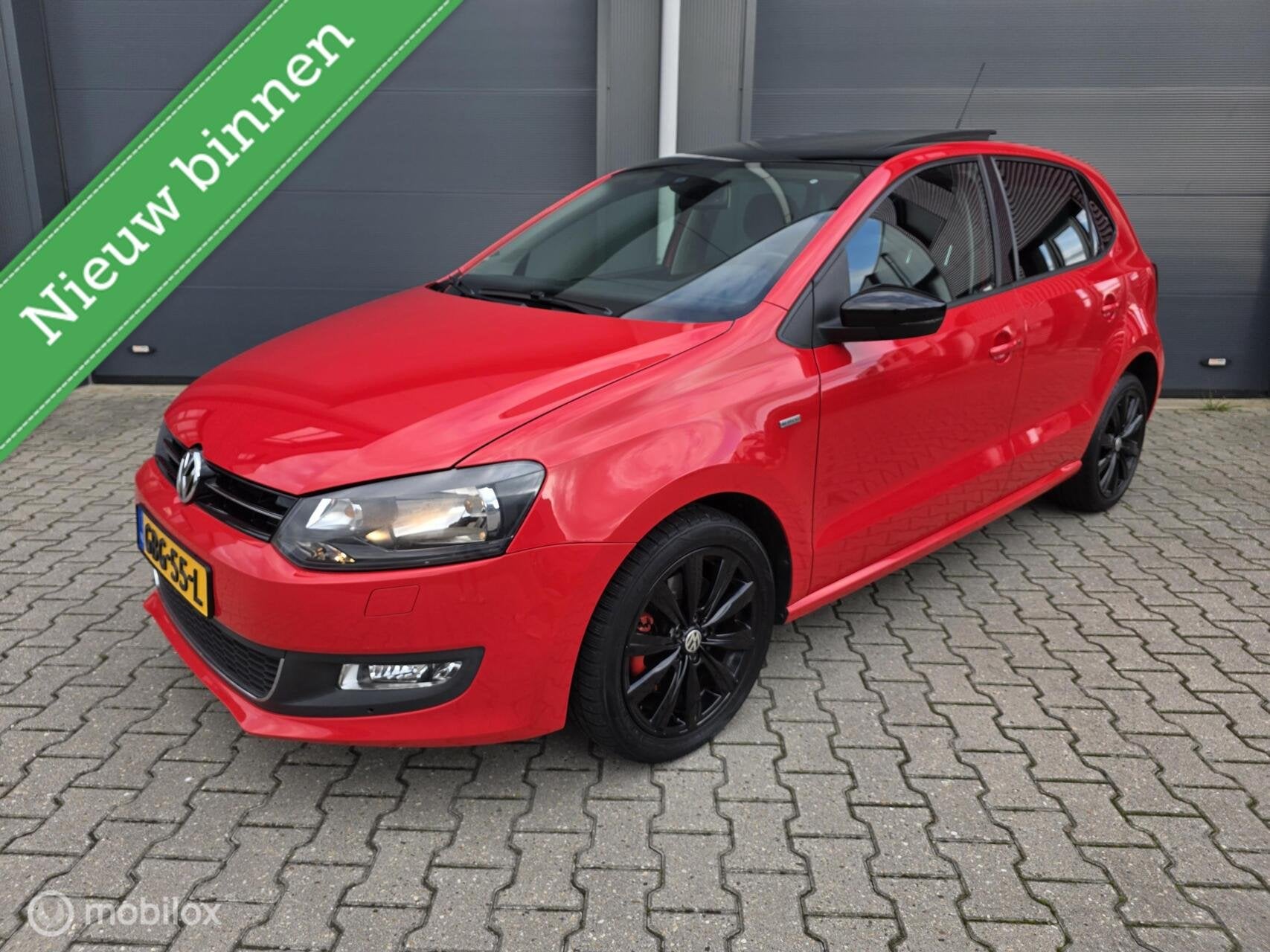 VW Polo 1.2TSI highline/ DSG automaat /Pano-dak /Cruise c., Gebruikt, 4 cilinders, Leder en Stof, 560 kg