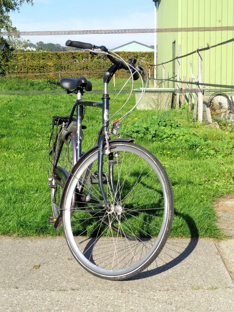 Gazelle Bahia heren sportfiets -21 versn./61 frame/ 28 inch-, Ophalen, 28 inch, Gebruikt, Velgrem