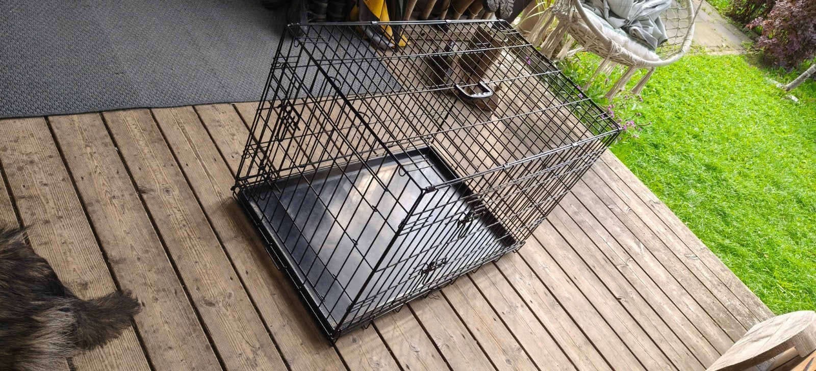 honden bench, Ophalen, Zo goed als nieuw