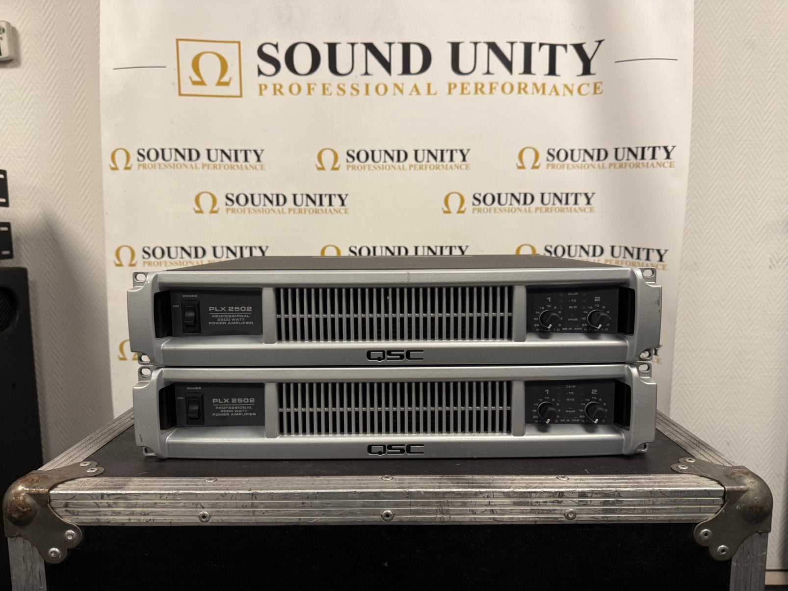 QSC PLX2502 2x750W/4ohm, Ophalen, Zo goed als nieuw, Overige merken