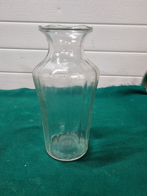 Vaas glas fidenza italy, Ophalen of Verzenden