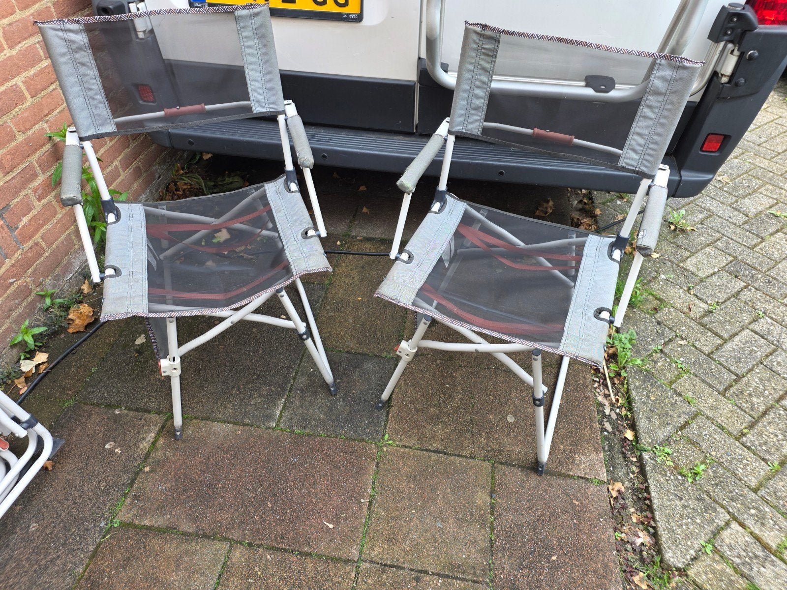 Quechua Comfort Campingstoelen Decathlon -prijs voor 2 stuks, Ophalen, Gebruikt, Campingstoel