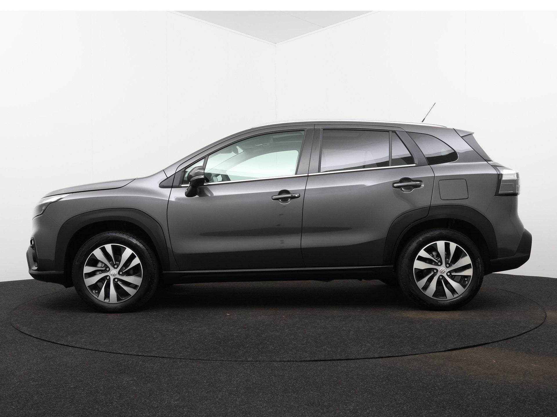 Suzuki S-Cross 1.4 Boosterjet Style Smart Hybrid | Elektrisc, Auto's, Voorwielaandrijving, 4 cilinders, Leder en Stof, Origineel Nederlands