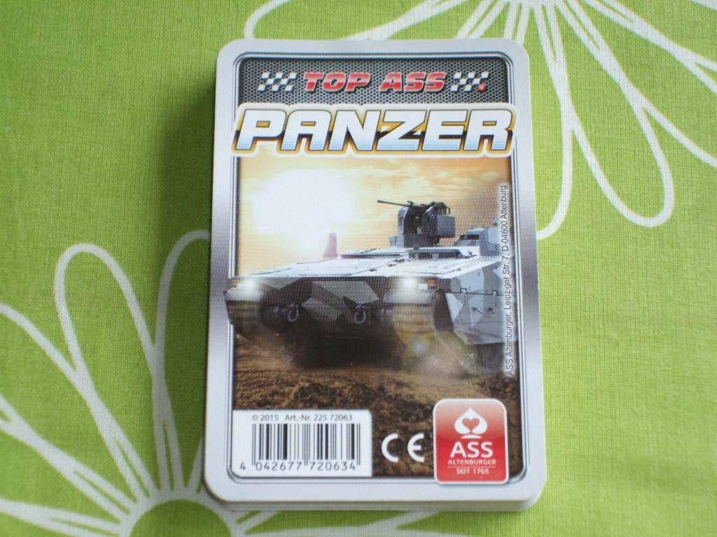 Duits Panzer - tanks kwartet, Ophalen of Verzenden, Zo goed als nieuw, Kwartet(ten)