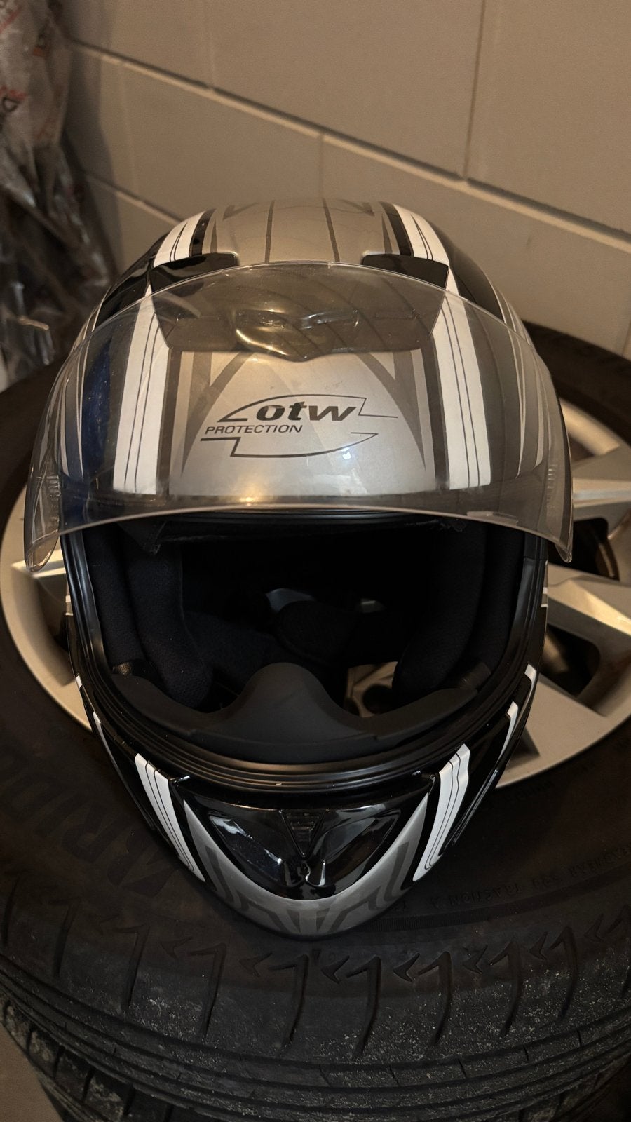 OTW Protection Motor/Scooter Helm Maat XL, Overige merken, XL, Ophalen of Verzenden, Integraalhelm