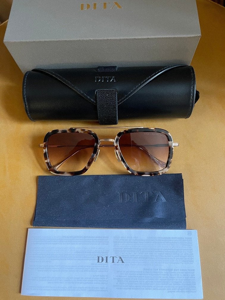 NIEUWE DITA FLIGHT006 unisex zonnebril –handgemaakt in Japan, Overige merken, Bruin, Nieuw, Ophalen of Verzenden